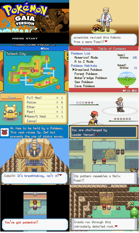 Pokémon Gaia Version - Screenshot 2