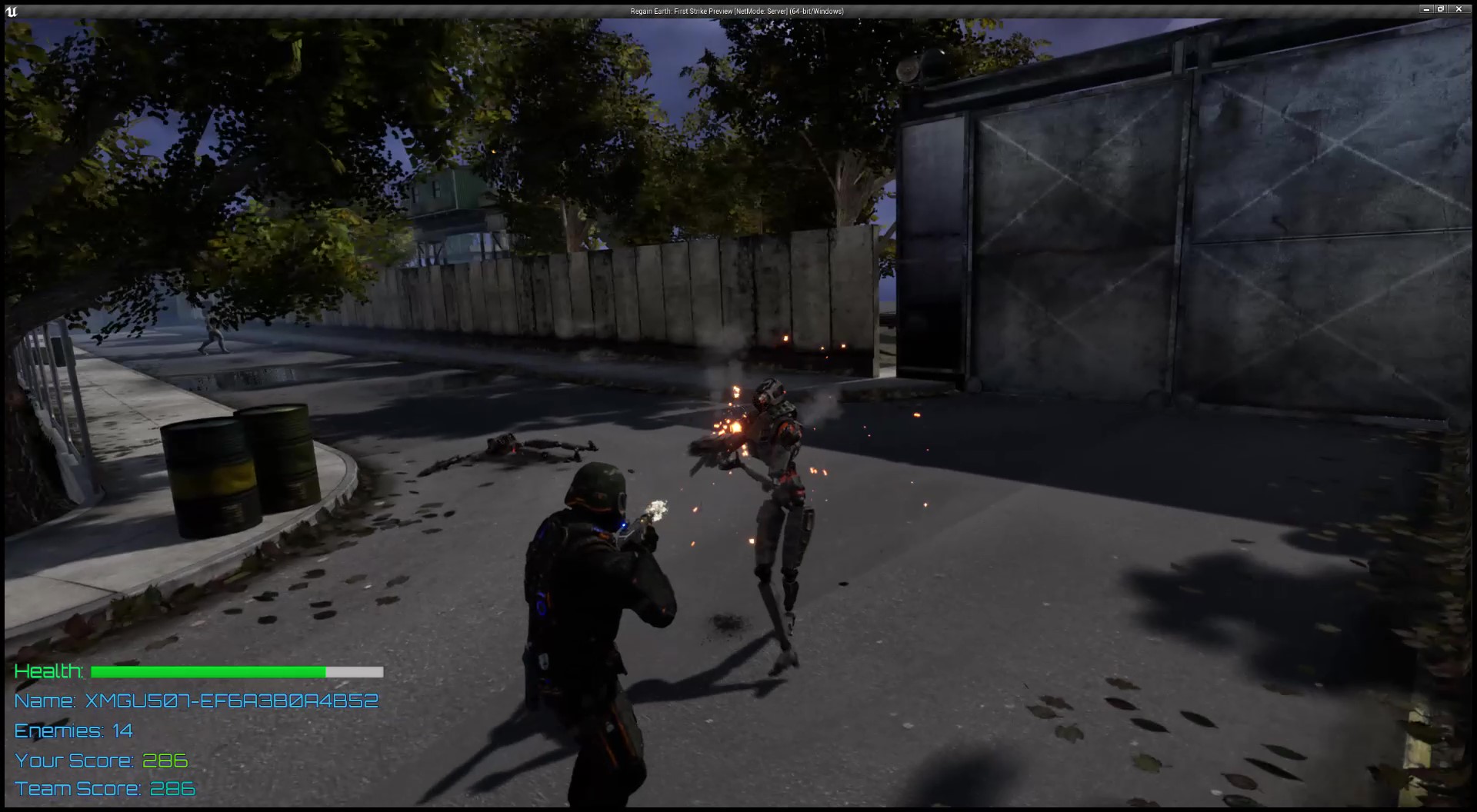 Regain Earth: First Strike - Screenshot 1