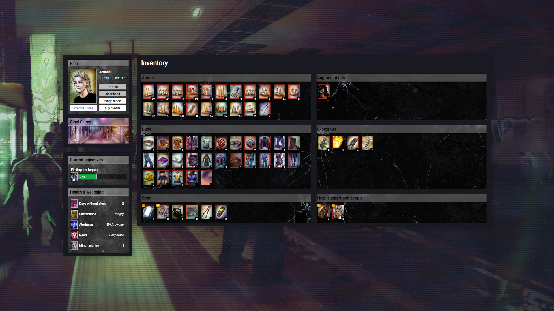 Cyberpunkdreams - Screenshot 1