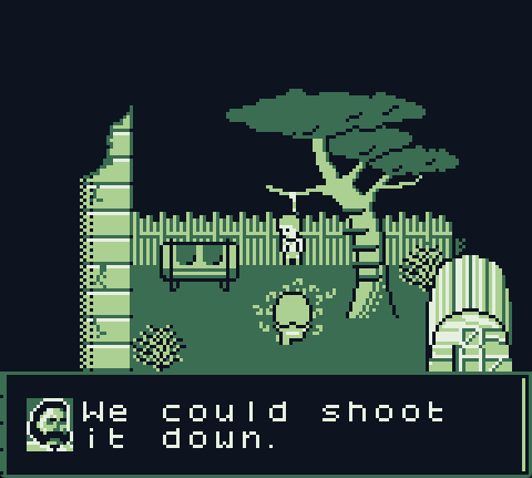 Disco Elysium: Game Boy Edition - Screenshot 1