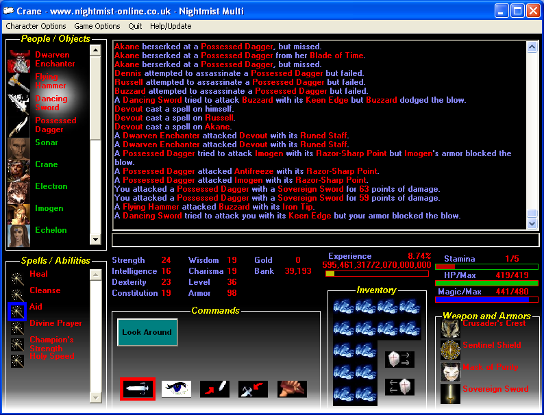 Nightmist Online - Screenshot 2