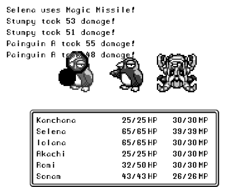 It's Six Random Characters and a Single Floor Dungeon: That's the Whole Game - Screenshot 2