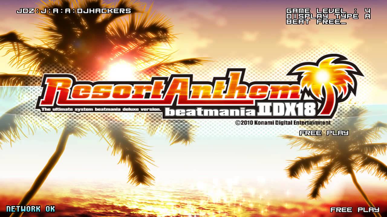 beatmania IIDX 18 ResortAnthem B1ポスター 新品 - ポスター