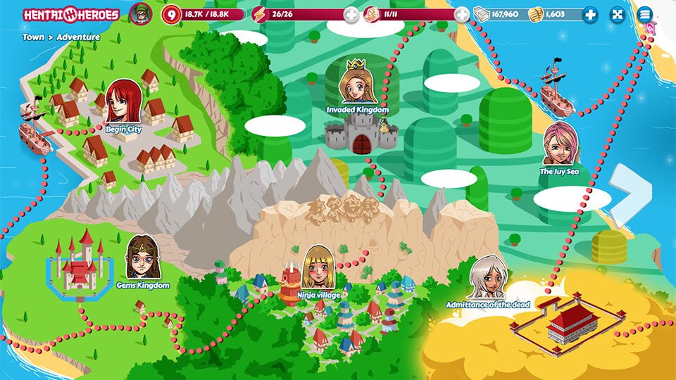 Hentai Heroes - Screenshot 3