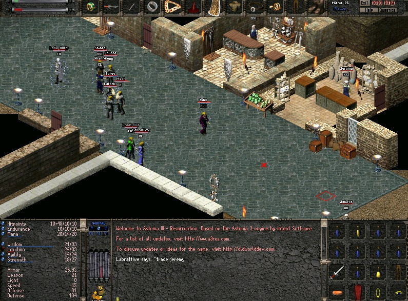 Astonia 3 - Screenshot 1