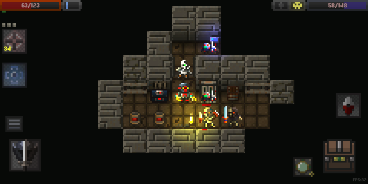 Caves (Roguelike) - Screenshot 3