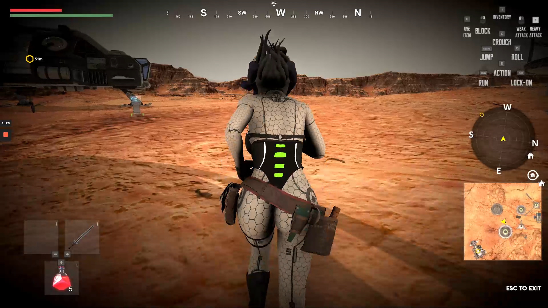 Outcast in Mars - Screenshot 1