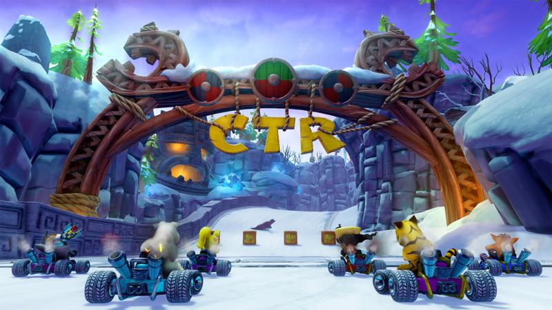 illustration de Crash Team Racing Nitro-Fueled: Nitros Oxide Edition