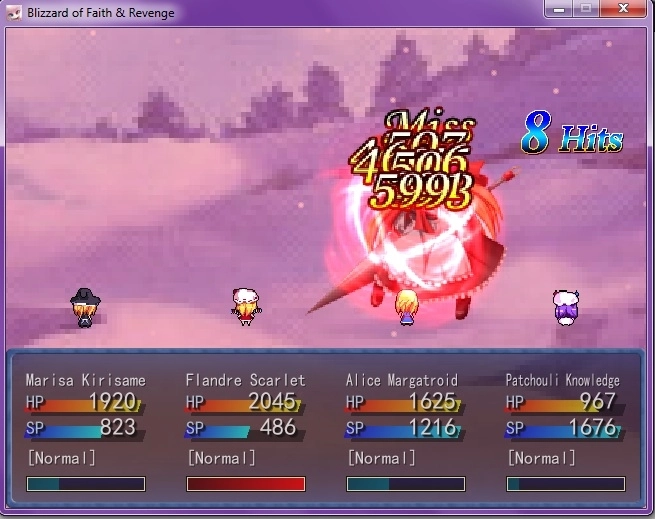 Blizzard of Faith & Revenge - Screenshot 2