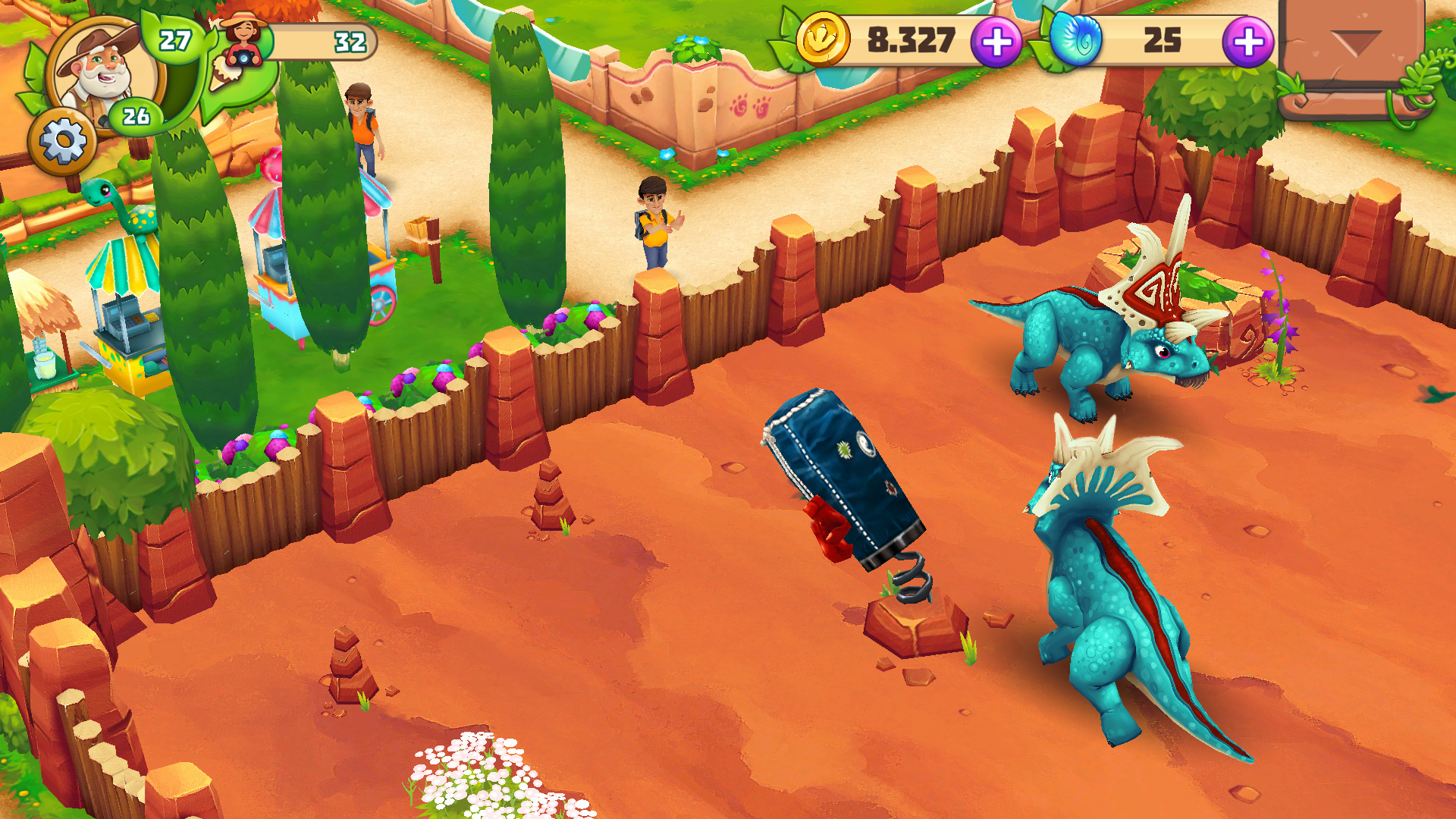 Dinosaur Park – Primeval Zoo. Download the dino zoo game!