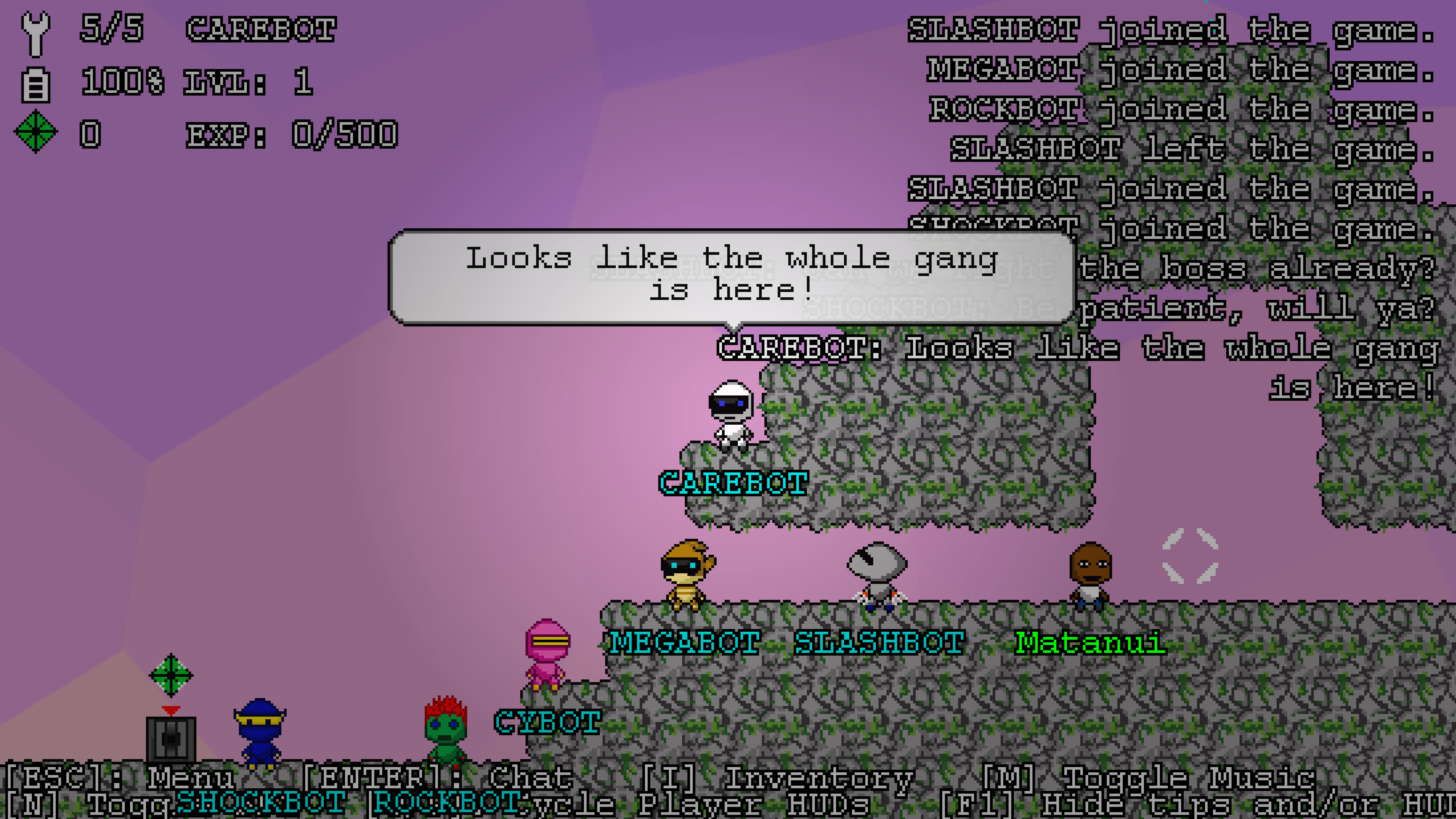 PowerBots Retro - Screenshot 1