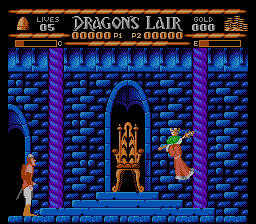 illustration de Dragon's Lair