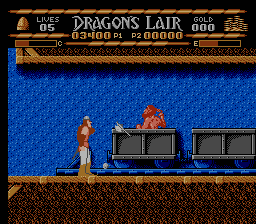 illustration de Dragon's Lair