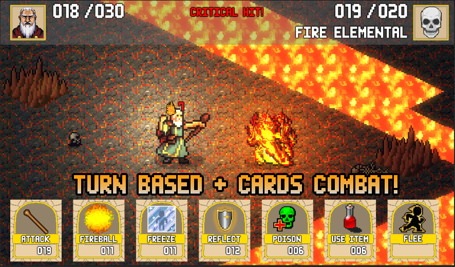 Pixel Mage Quest RPG - Screenshot 1