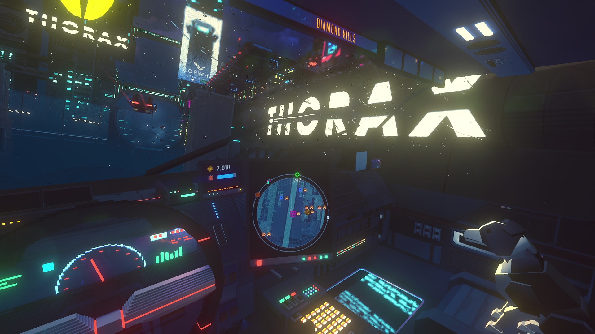 Cloudpunk: City of Ghosts - Screenshot 4