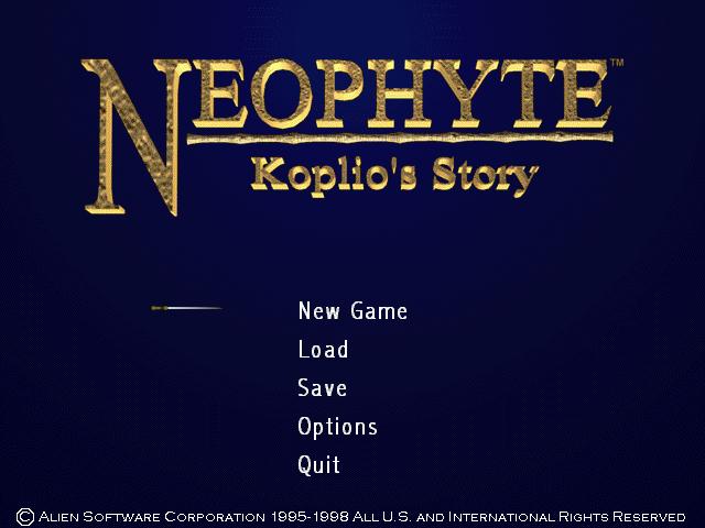 Neophyte: Koplio's Story - Screenshot 1