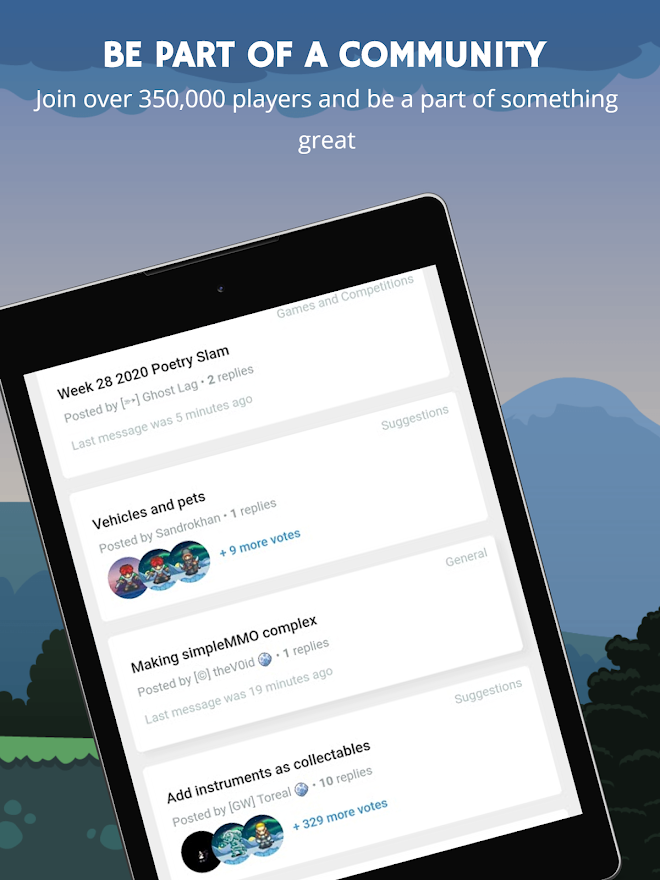 SimpleMMO - Screenshot 1
