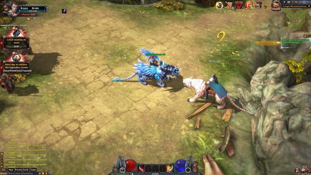 Dragonlord Chronicles MMO - Screenshot 2