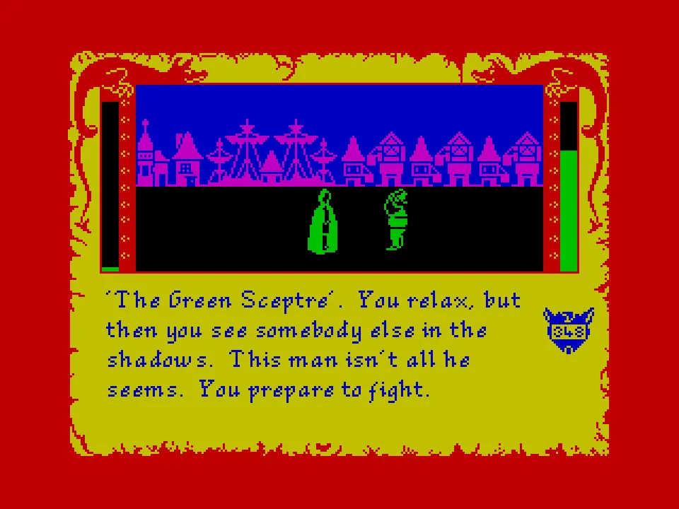 Lone Wolf: Flight from the Dark - Screenshot 2