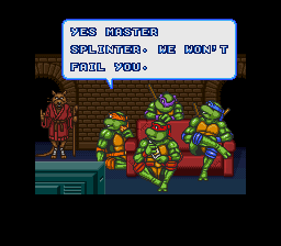 illustration de Teenage Mutant Ninja Turtles: Tournament Fighters