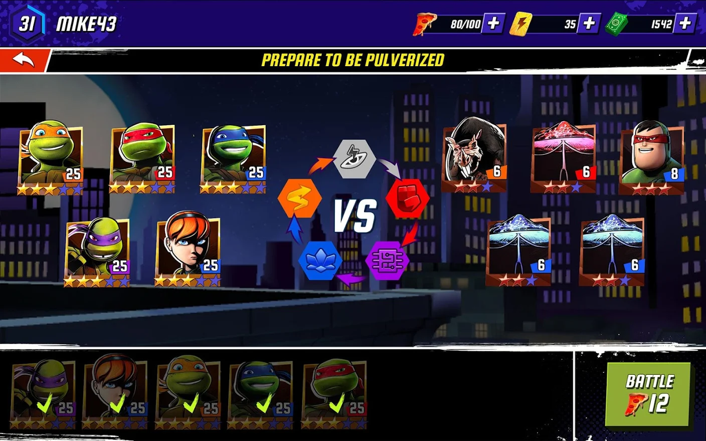 Teenage Mutant Ninja Turtles Legends - Screenshot 3