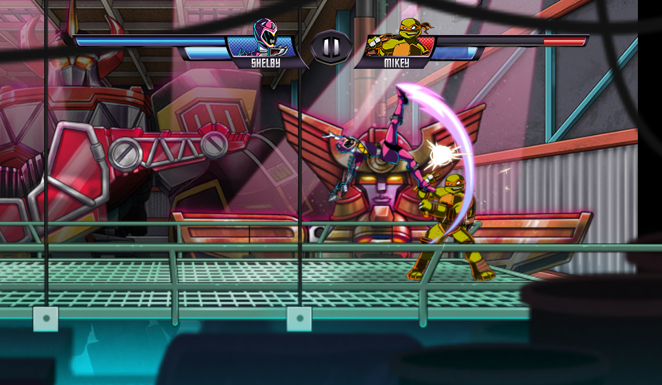 Teenage Mutant Ninja Turtles VS Power Rangers: Ultimate Hero Clash!