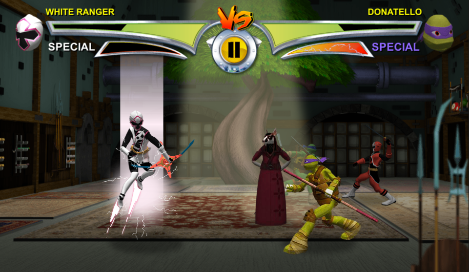 TMNT VS Power Rangers: Ultimate Hero Clash