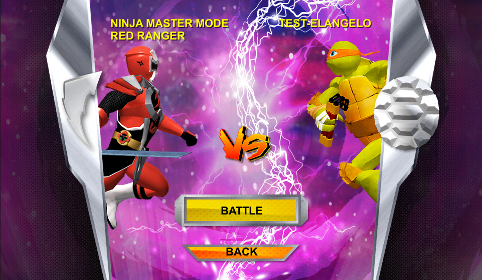 TMNT VS Power Rangers: Ultimate Hero Clash