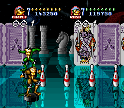 illustration de Battletoads In Battlemaniacs