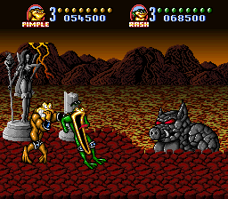 illustration de Battletoads In Battlemaniacs