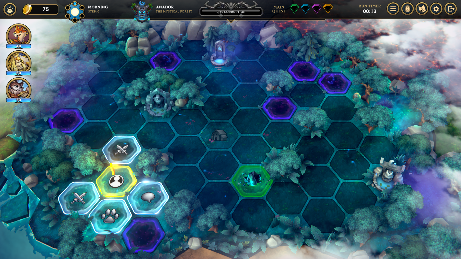 Arcanium: Rise of Akhan - Screenshot 2