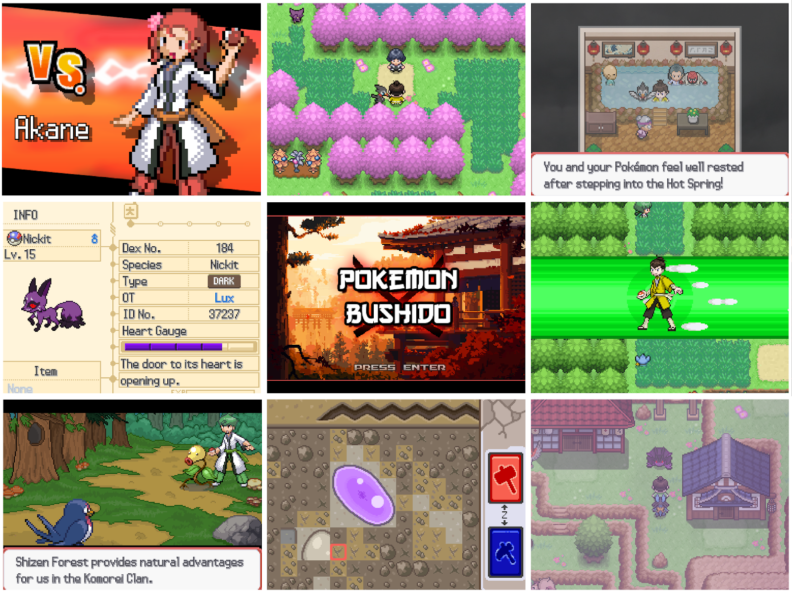 Pokémon Bushido - Screenshot 1