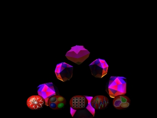 illustration de 3D Kaleidoscope: Baby Universe