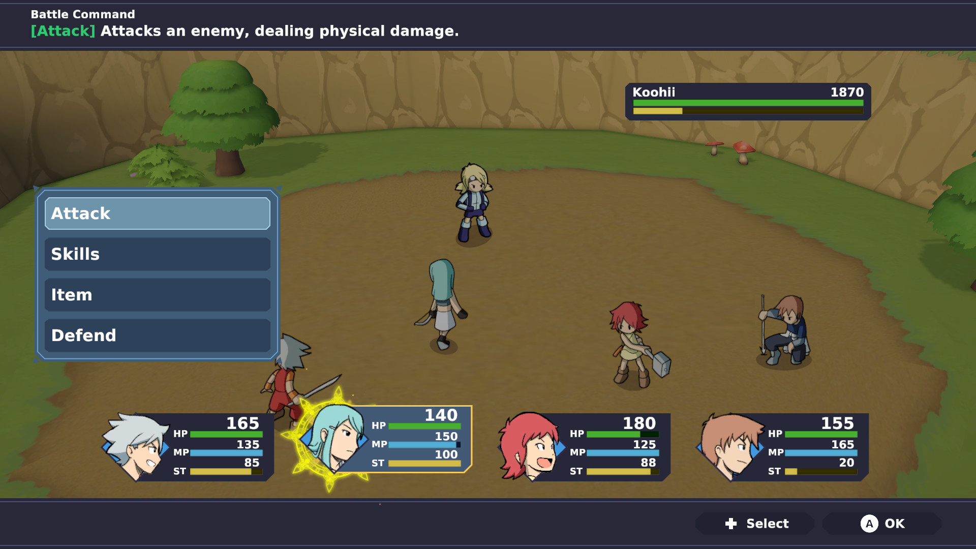 Crystal Story: The Hero and the Evil Witch - Screenshot 3