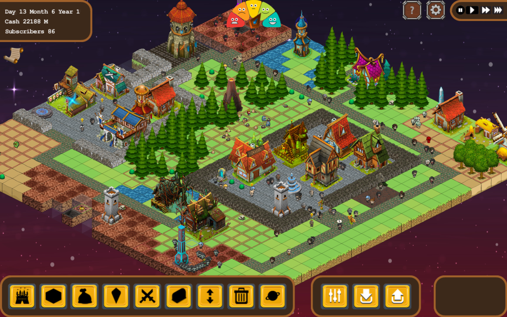 Fantasy World Online Tycoon - Screenshot 1