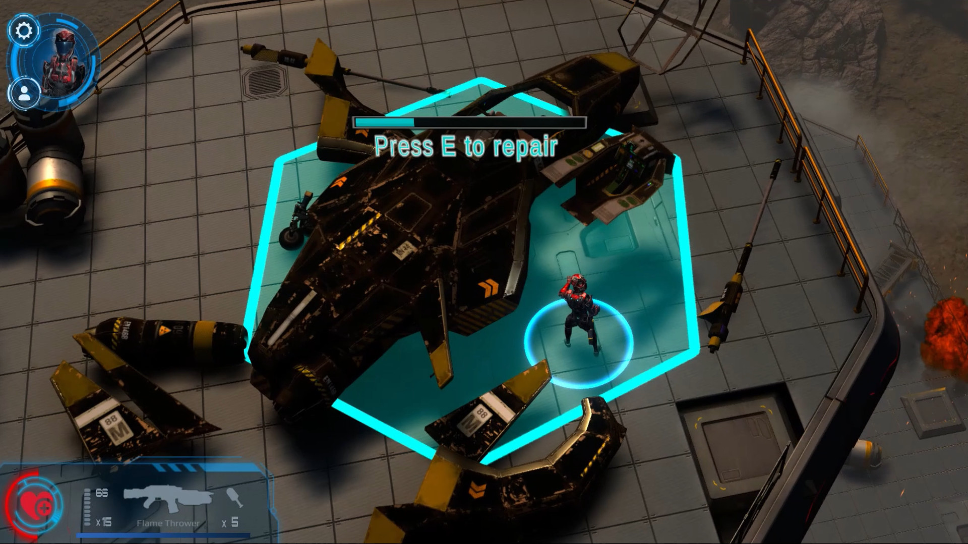 Ring of Life: Survive in Proxima - Screenshot 1