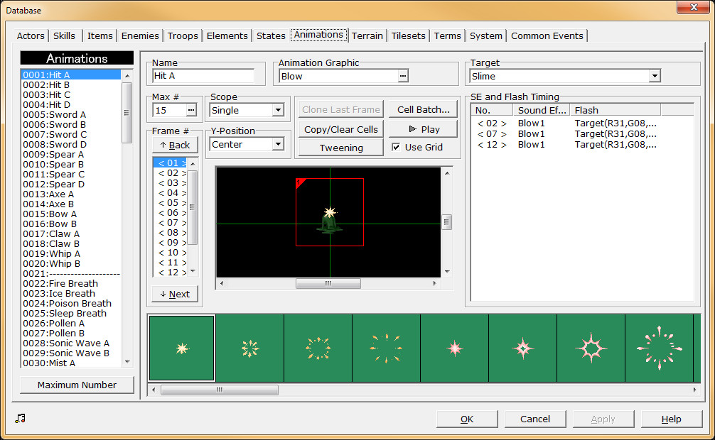 RPG Maker 2000 - Screenshot 1