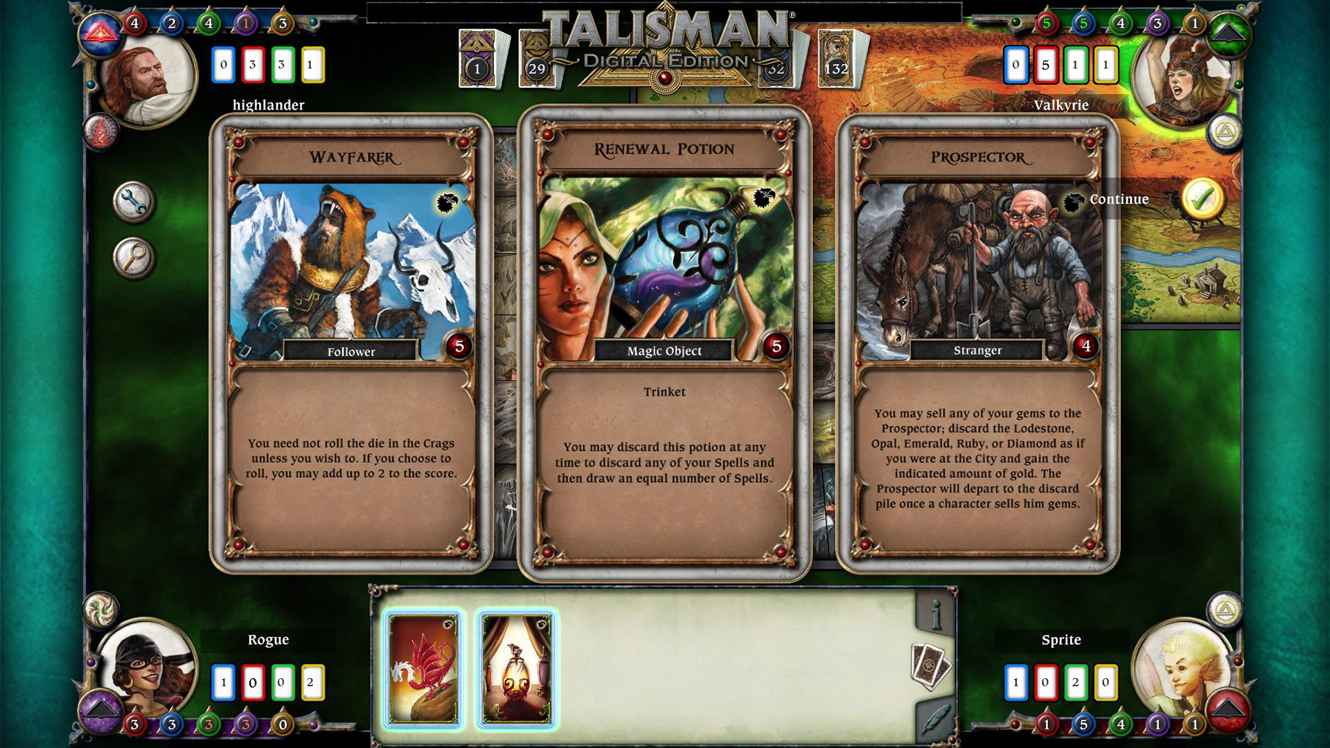 Talisman: Digital Edition - The Highland - Screenshot 1