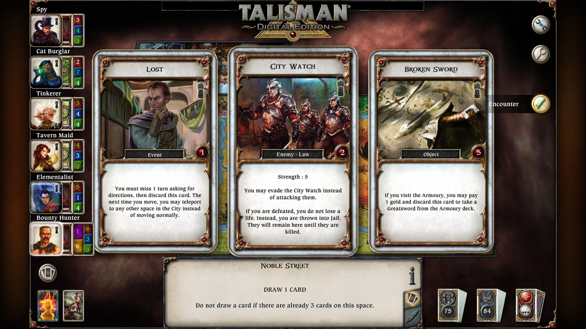 Talisman: Digital Edition - The City - Screenshot 2