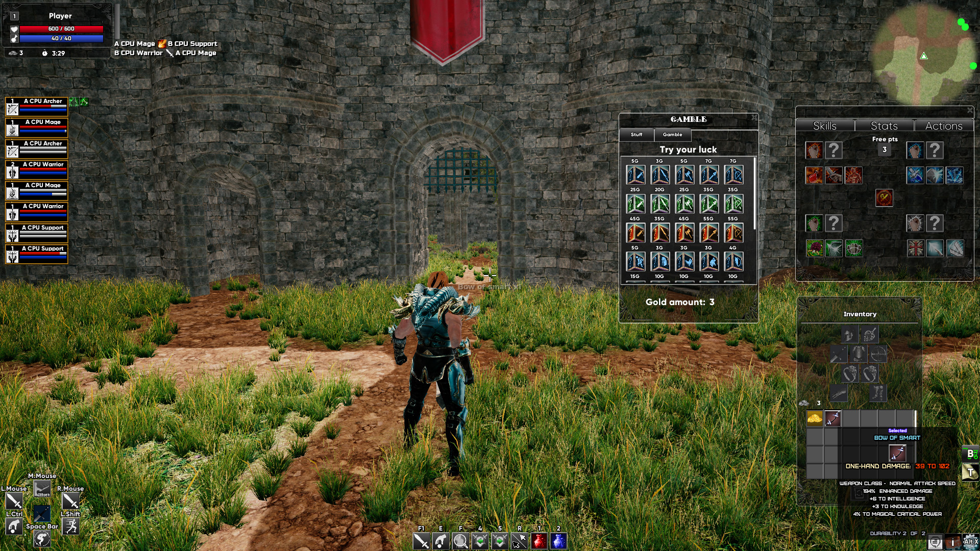 Mercenary Skirmish - Screenshot 1