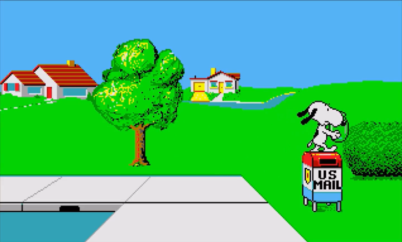 illustration de Snoopy: The Cool Computer Game