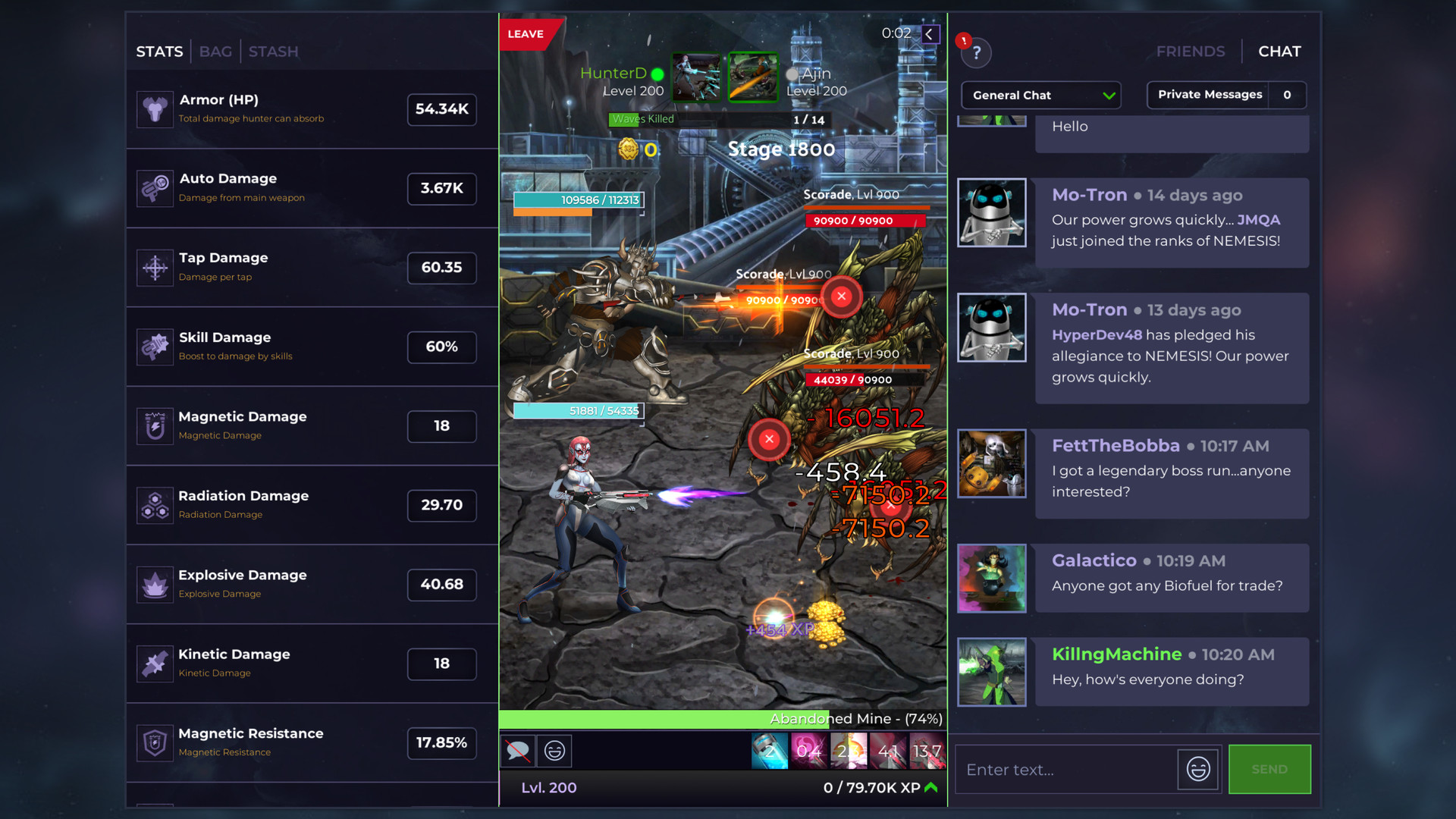 Darkzone: Idle RPG - Screenshot 8