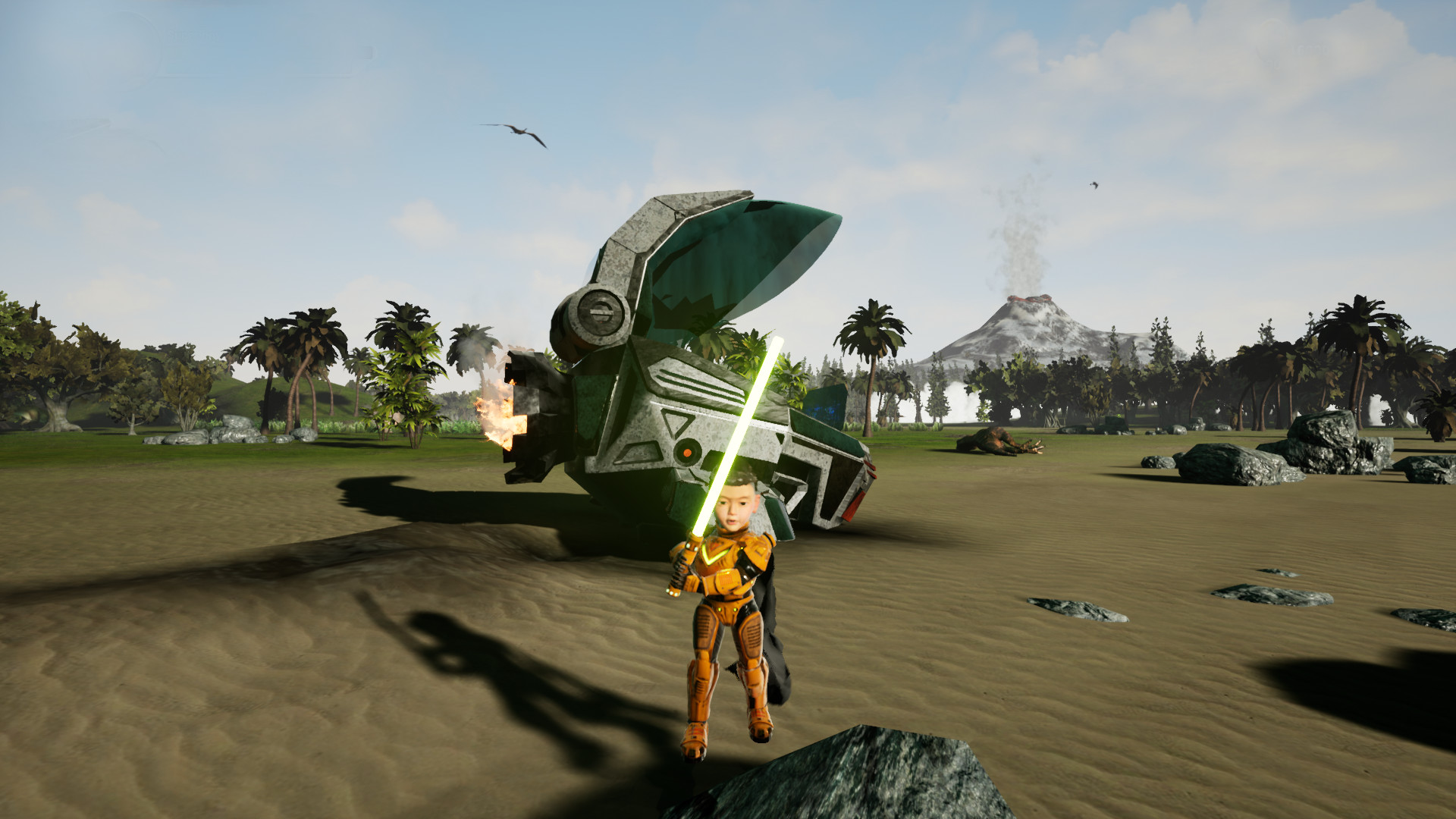 Escape from Dinosaur Island - Screenshot 2