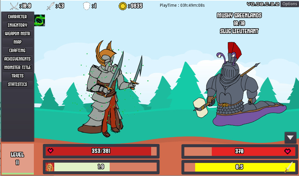 Progress Game - Screenshot 1