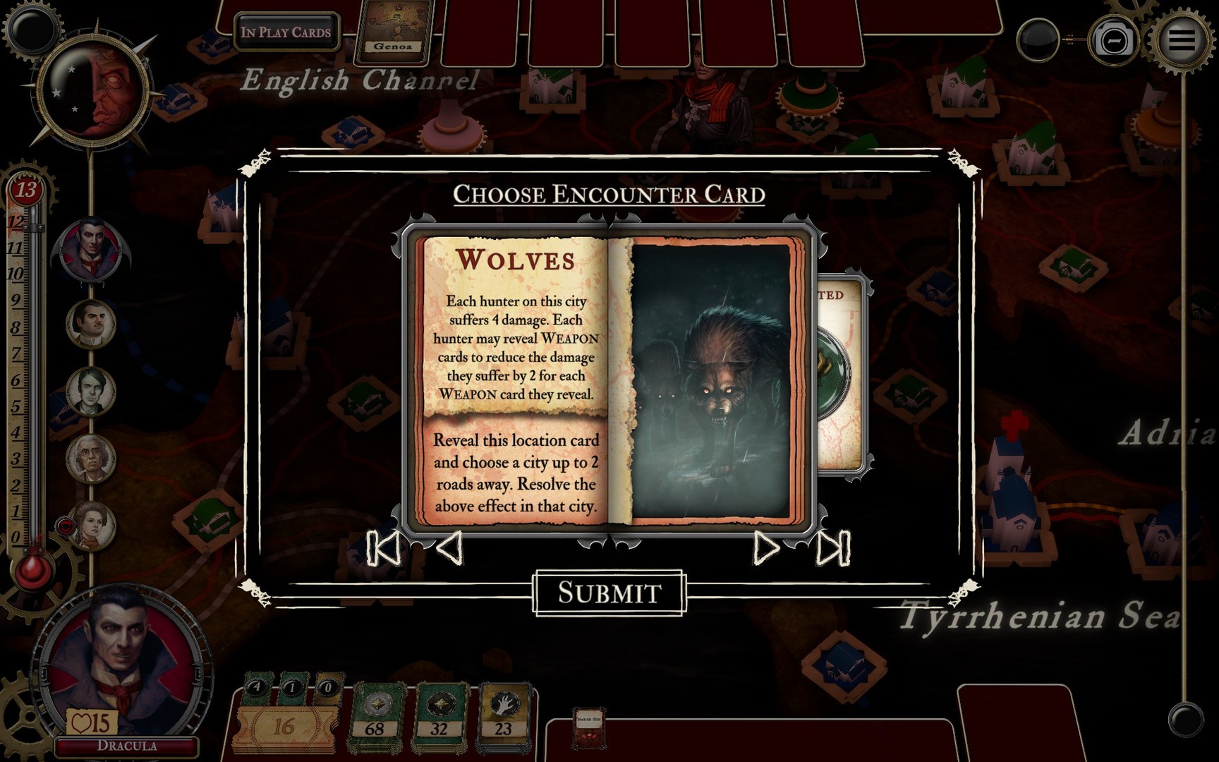 Fury of Dracula: Digital Edition - Screenshot 2