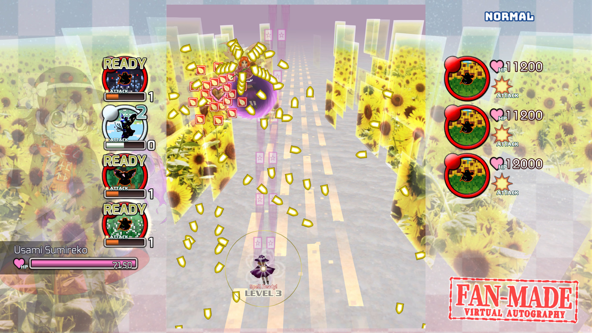 Touhou Fan-made Virtual Autography - Screenshot 4