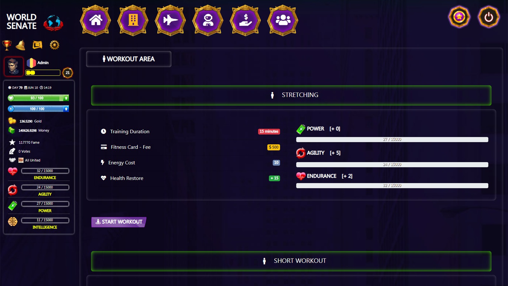 World Senate Game - Free Online Multiplayer Game - Screenshot 2