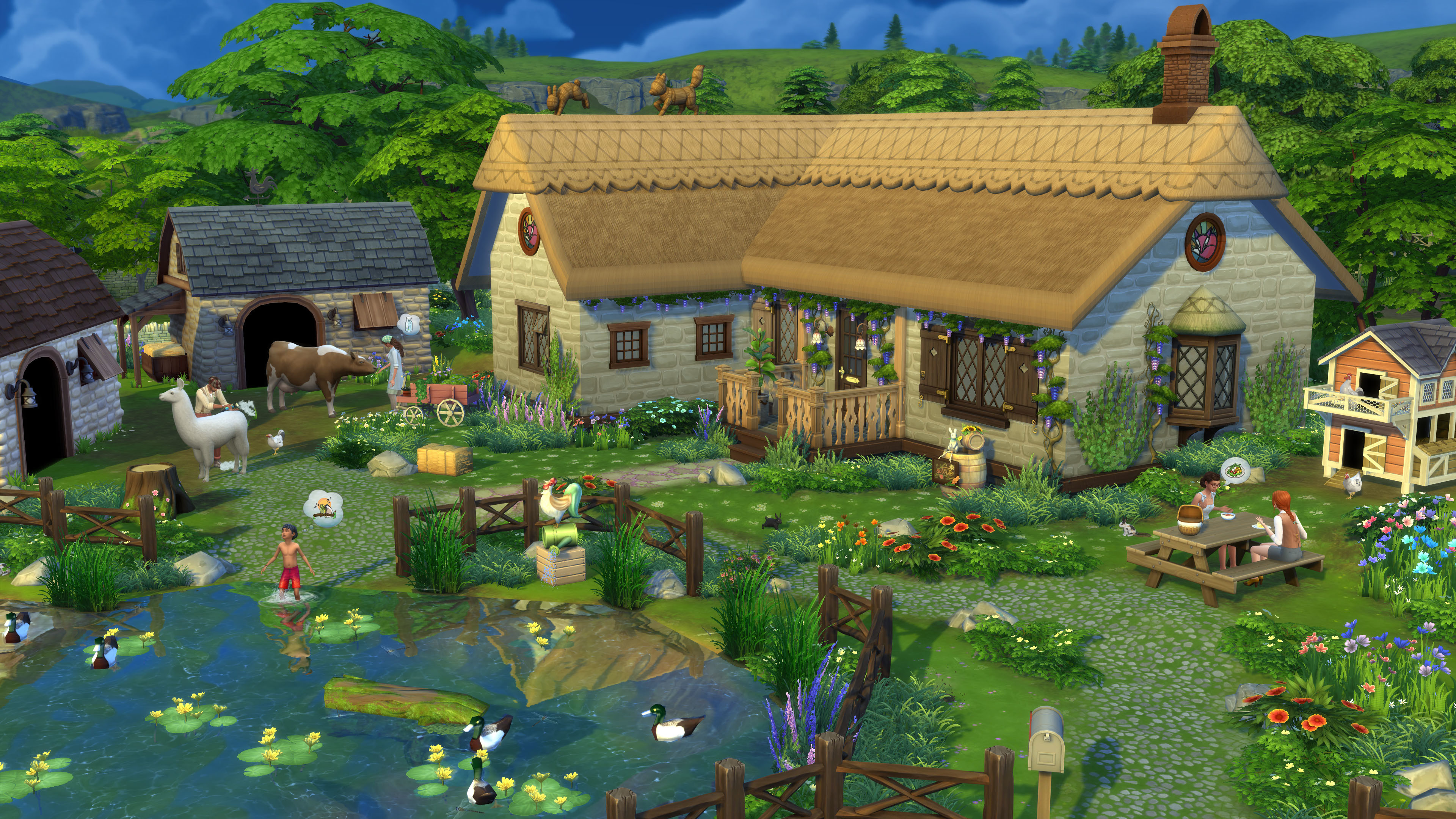 illustration de The Sims 4: Cottage Living