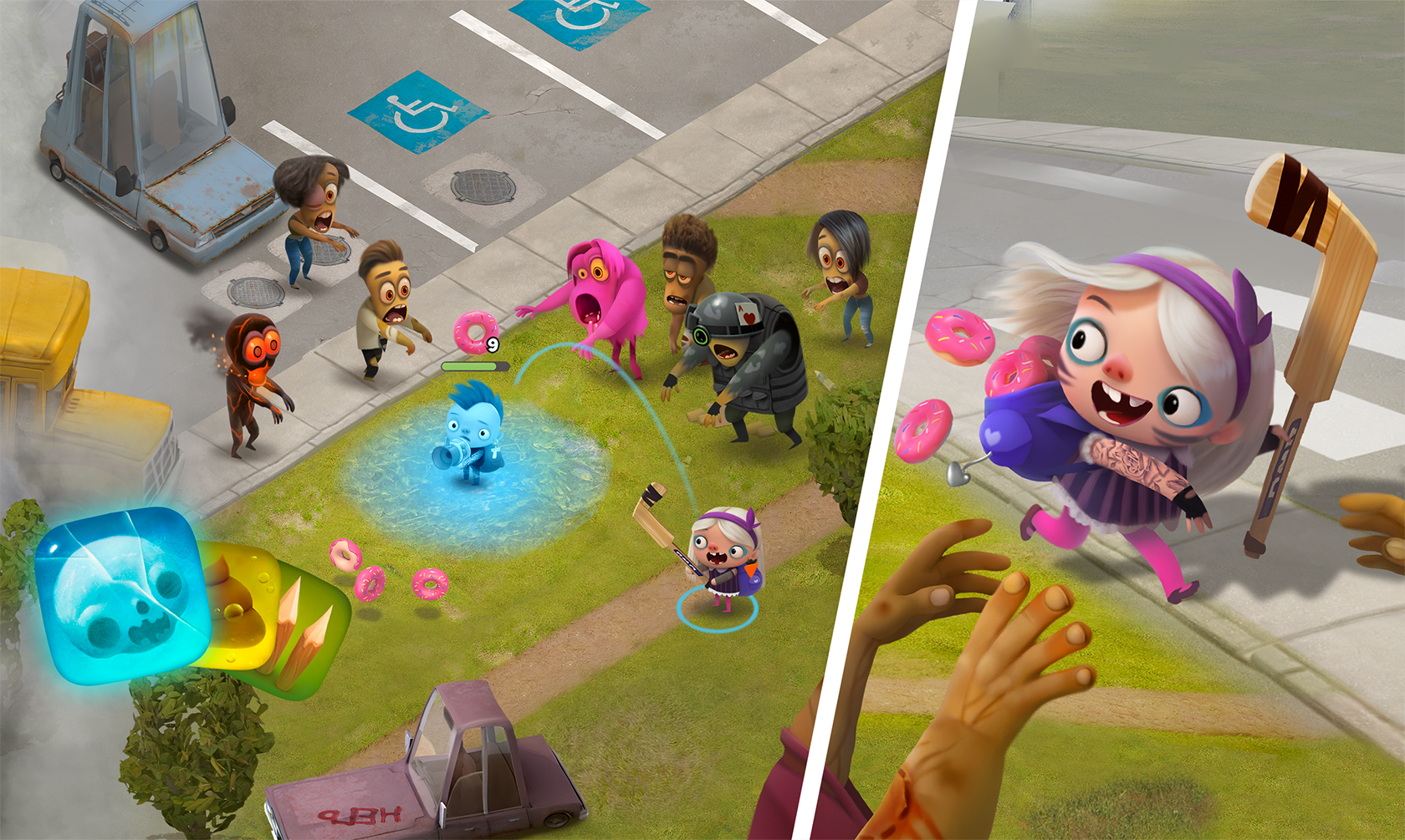 Donut Punks - Screenshot 3