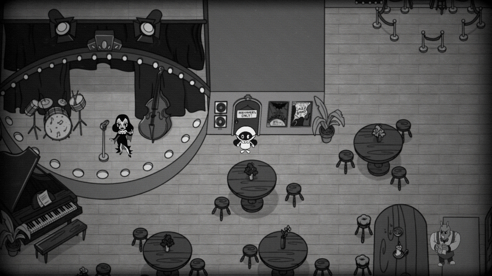 Monochrome RPG Episode 1: The Maniacal Morning - Screenshot 2